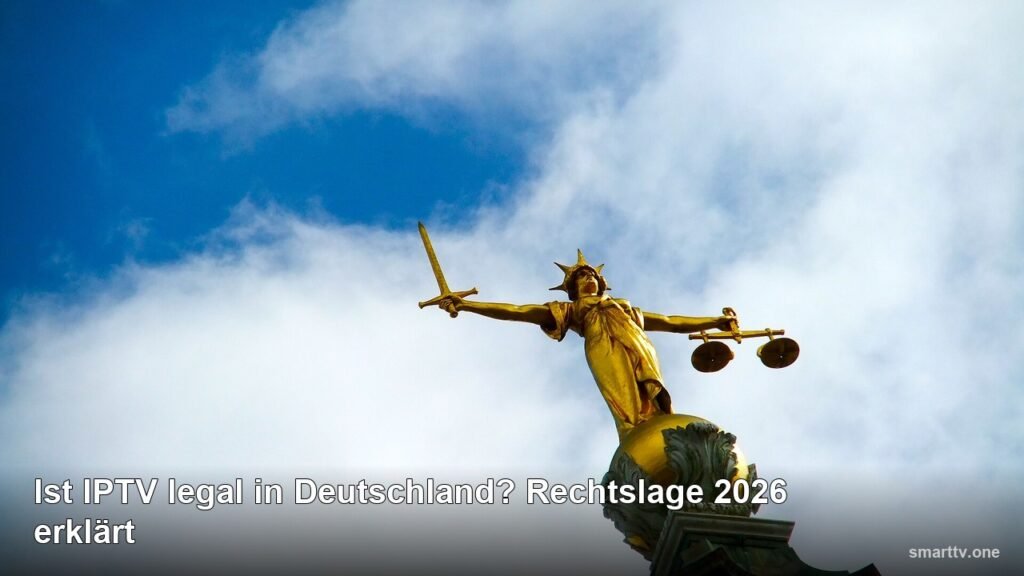 Ist IPTV legal in Deutschland? Rechtslage 2026 erklärt