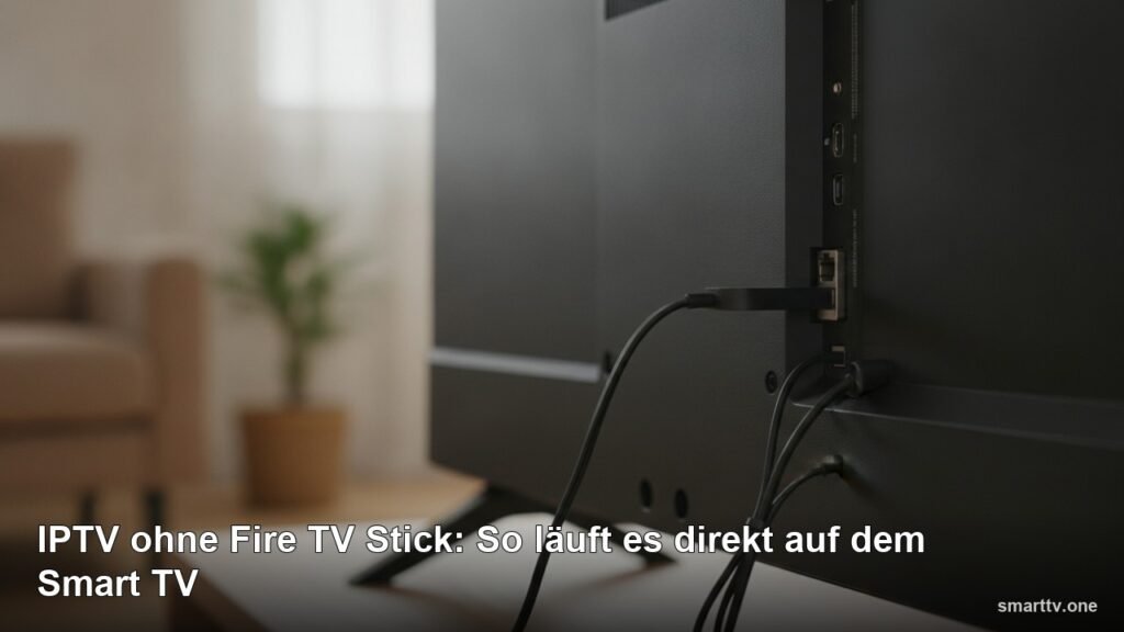IPTV ohne Fire TV Stick: So läuft es direkt auf dem Smart TV