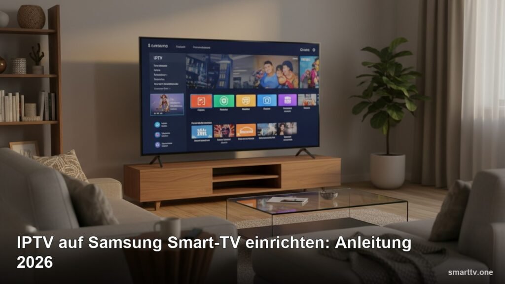 IPTV auf Samsung Smart-TV einrichten: Anleitung 2026