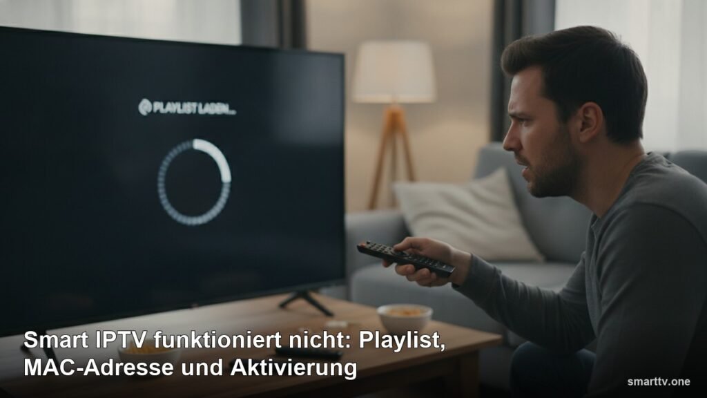 Smart IPTV funktioniert nicht: Playlist, MAC-Adresse und Aktivierung